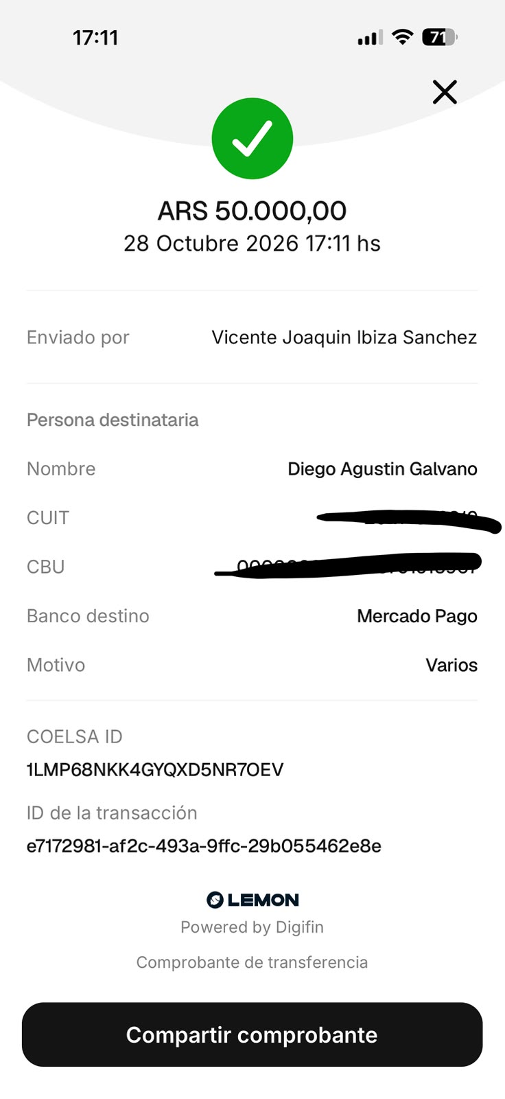 Comprobante 2